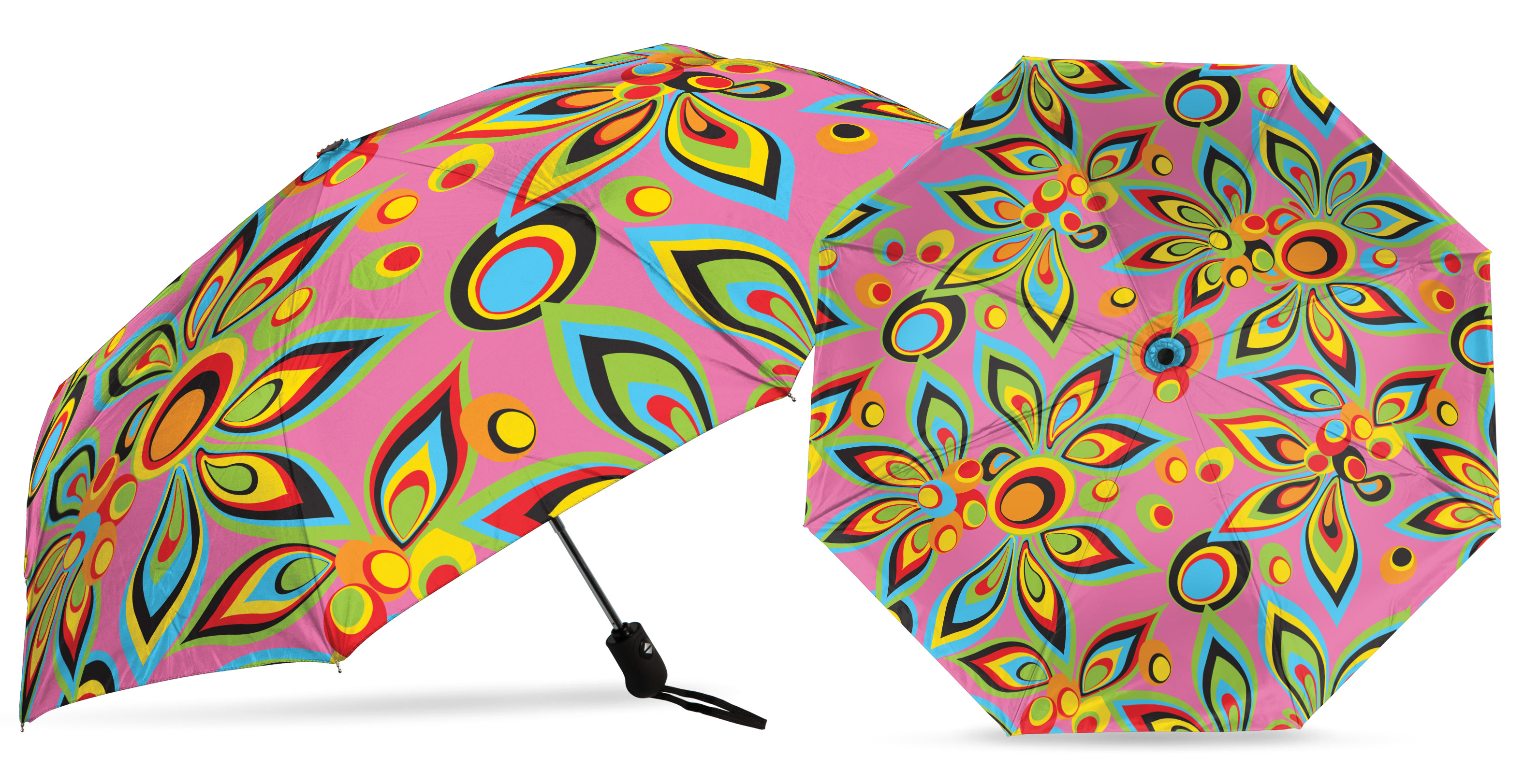 Loudmouth MINI Regenschirm Pink Shagadelic