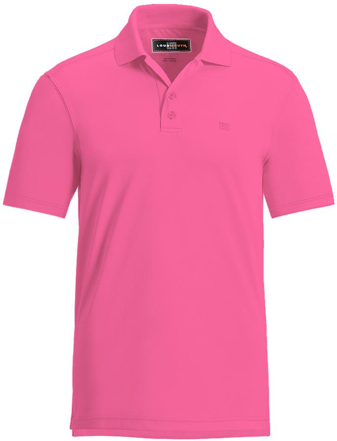 Loudmouth Herren Polo "Carmine Rose"