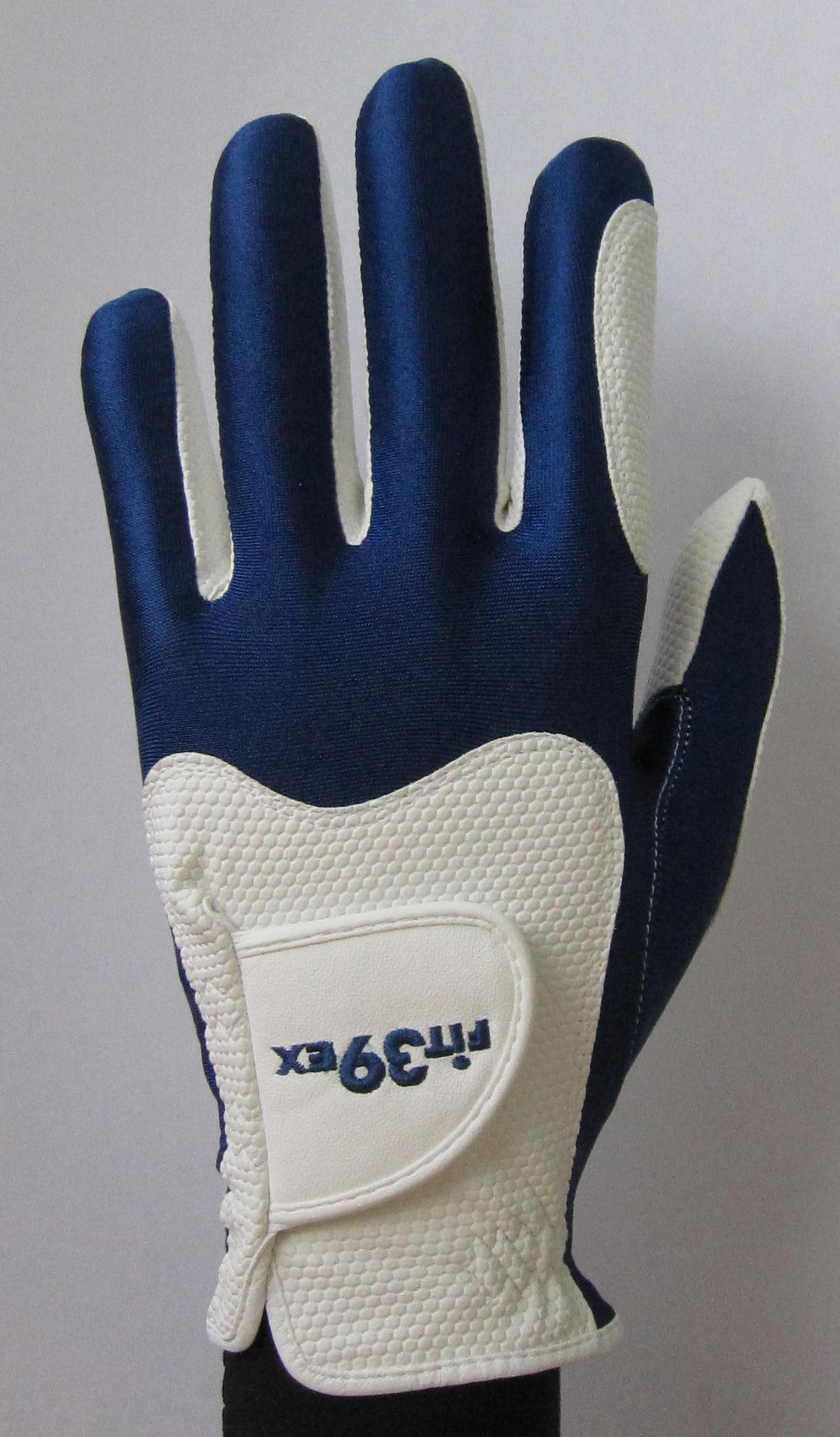 Golf Glove Fit 39 Navy Blue/White