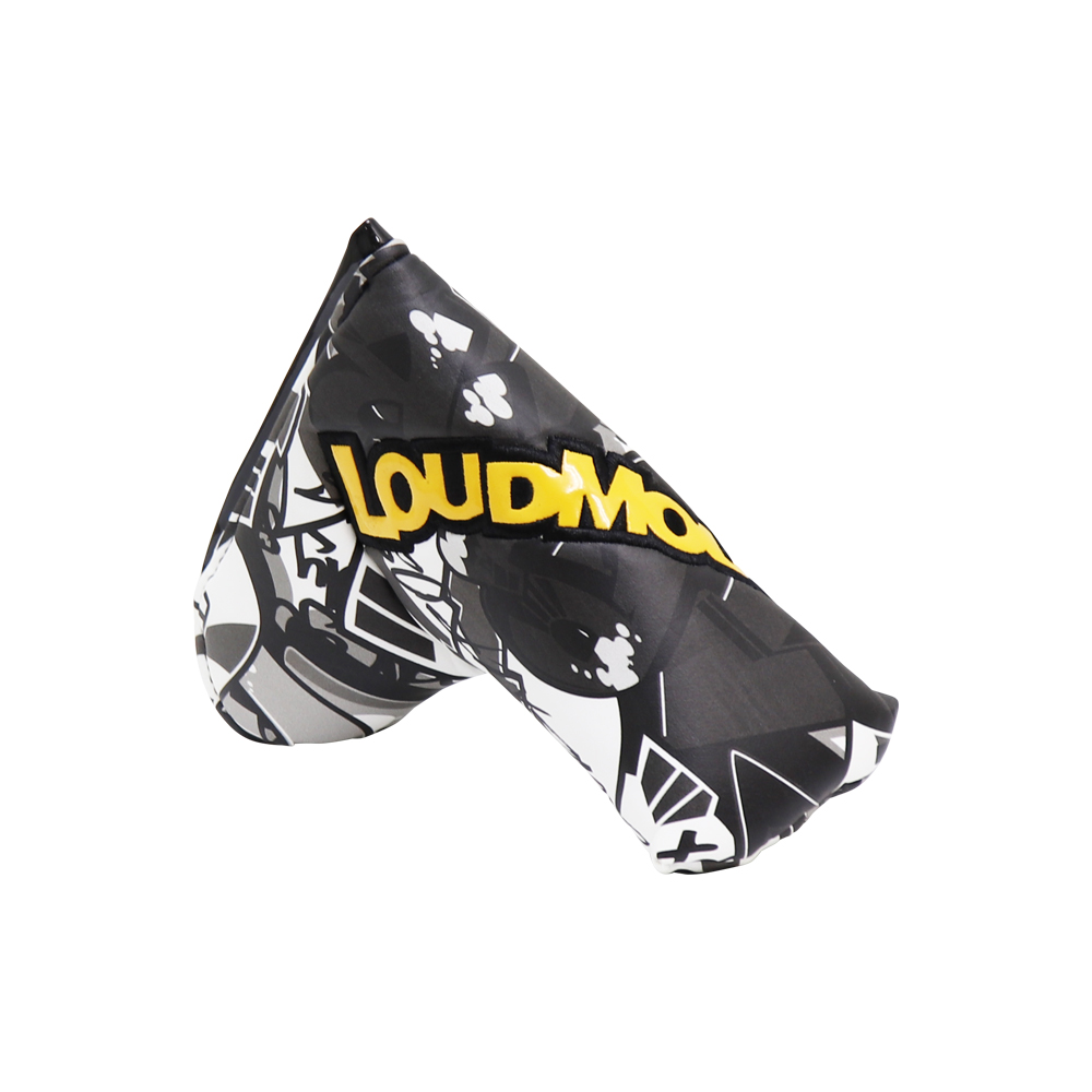 Loudmouth Blade Putterhaube "Tags Black"