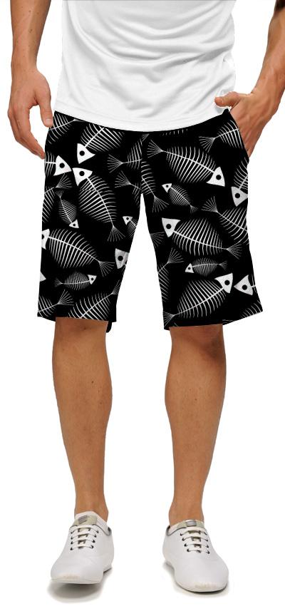 Loudmouth Men's Golf Short "Fish Bones"