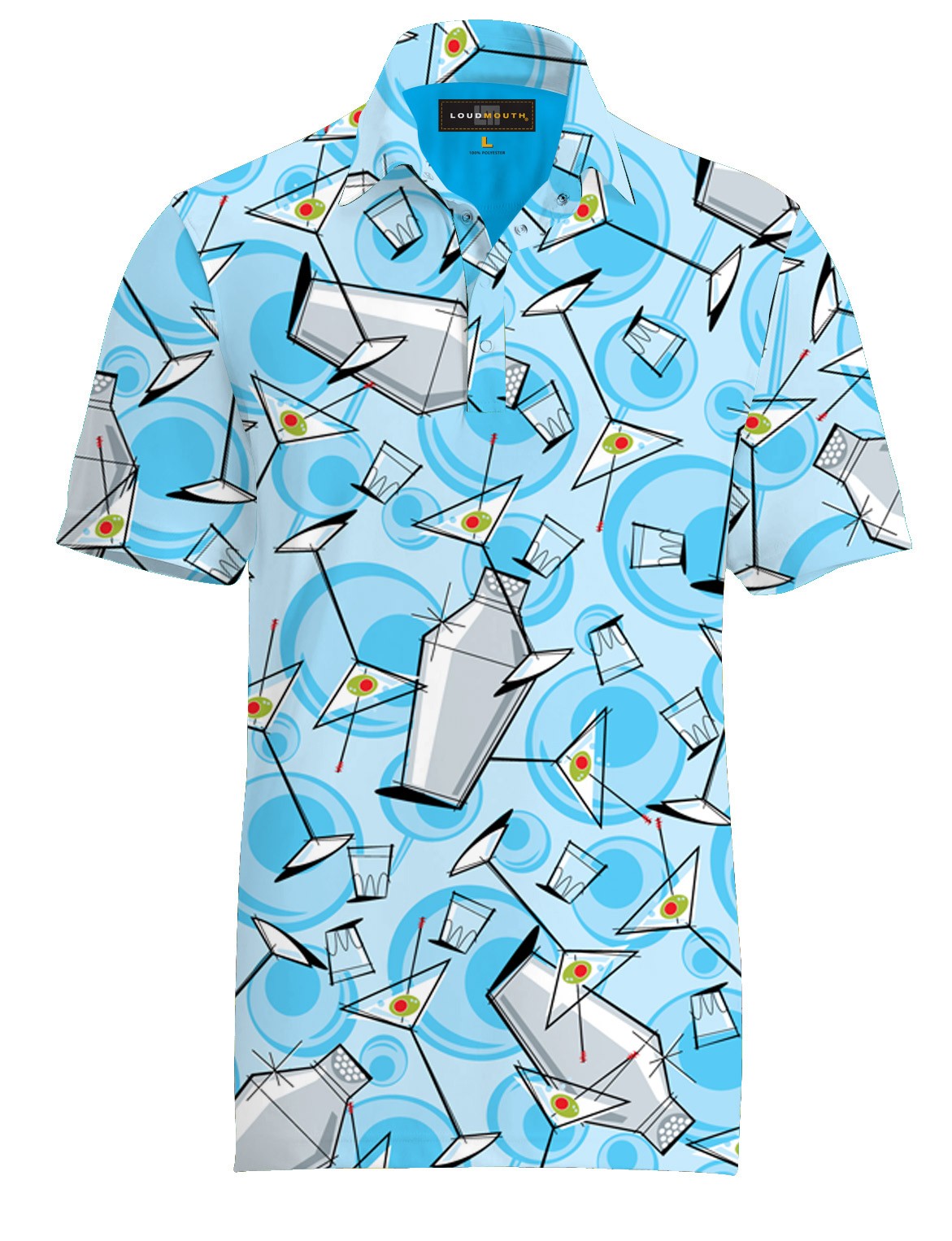 Loudmouth Herren Fancy Polo "Partini"