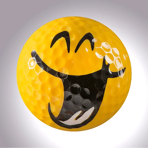 magball-magnetic Deco-Golf Ball "Laughing Magball No.1"