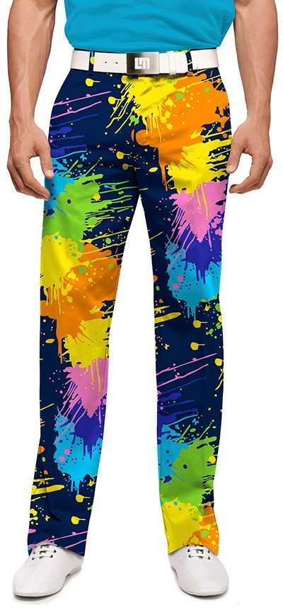 Loudmouth Men's Golf Pants " Blasterpiece StretchTech"