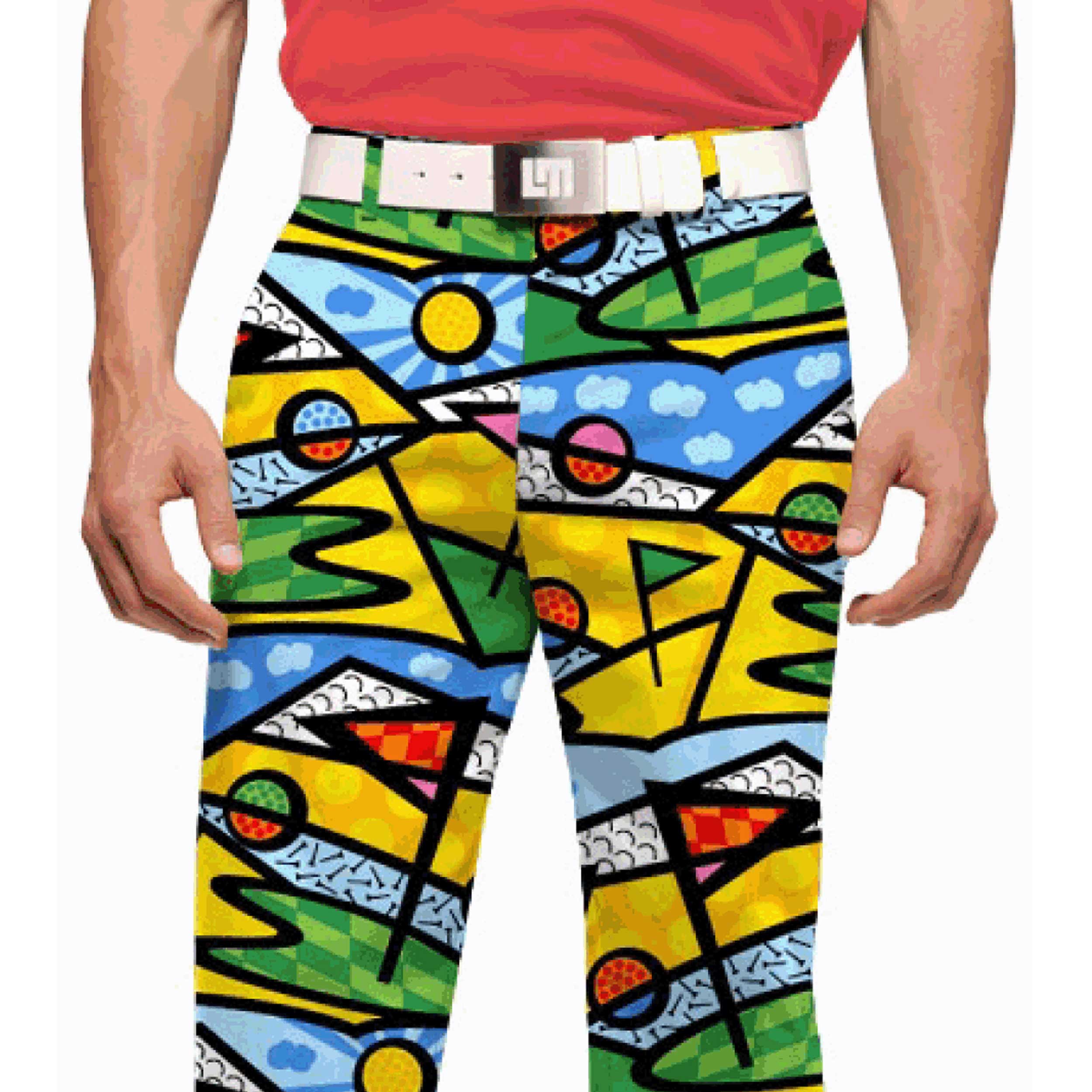 Loudmouth Herren-Hose lang "Golf Trip"