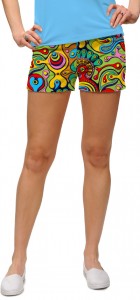 Loudmouth Woman Mini-Shorts "Fun House"