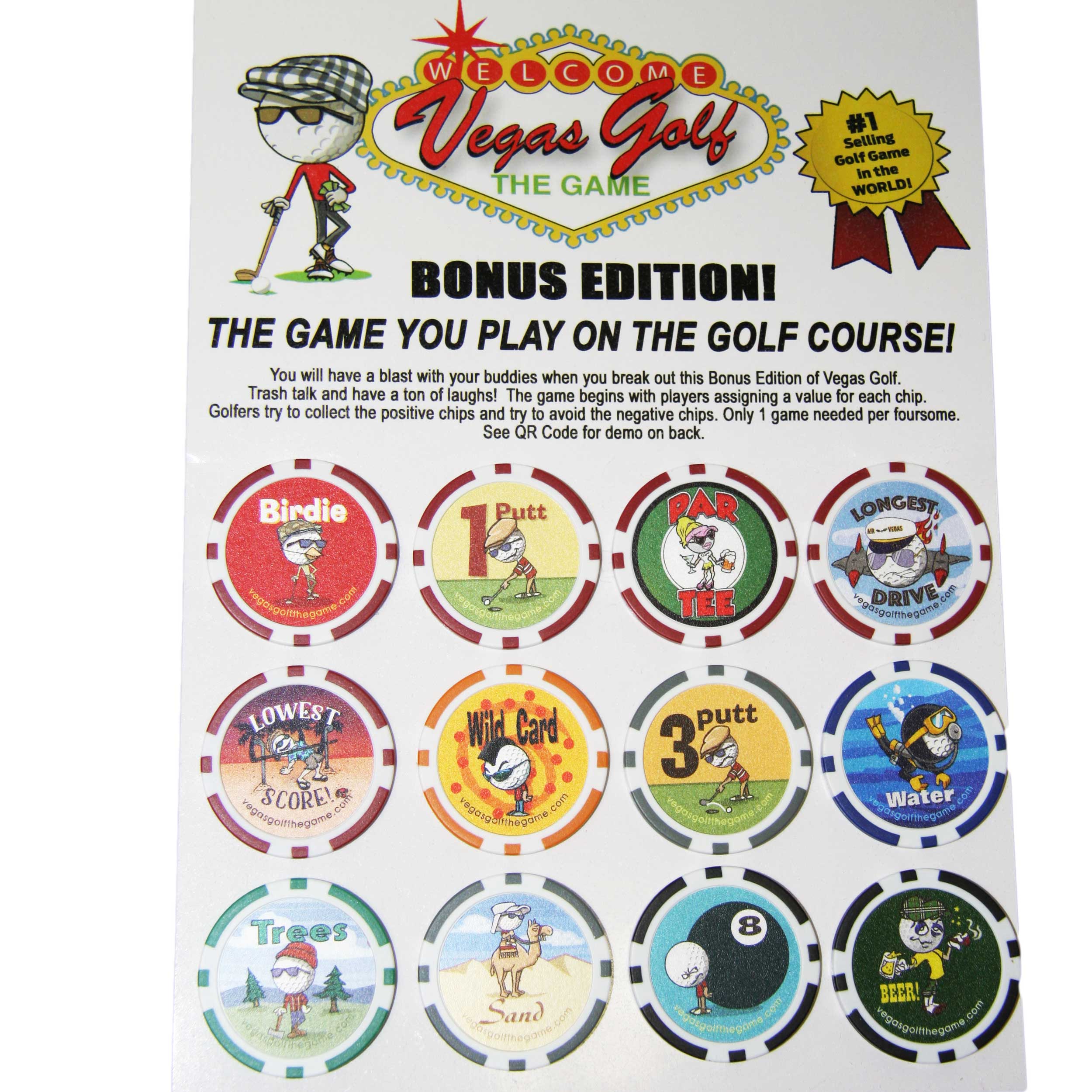 Vegas Golf 12 Chip-BONUS Edition