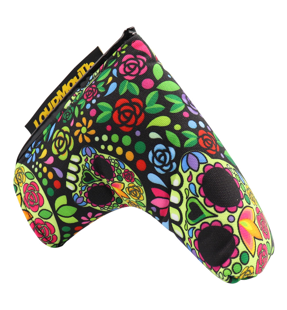 Loudmouth Blade Putterhaube - Mosaic Skull-