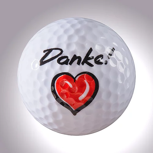 magball-Magnetischer Deko Golfball "Danke!"