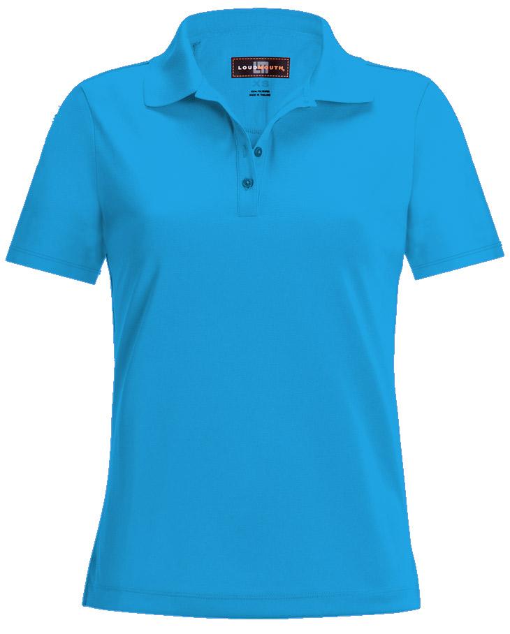 Loudmouth Damen Polo "Powder Blue"