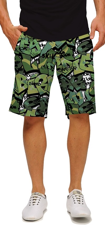 Loudmouth Herren Short "Golf Camo StretchTech"