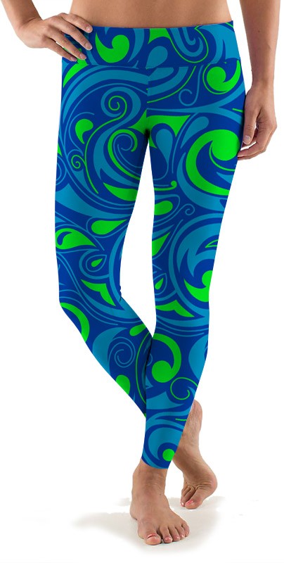 Loudmouth Women Sport Leggings "Splash"