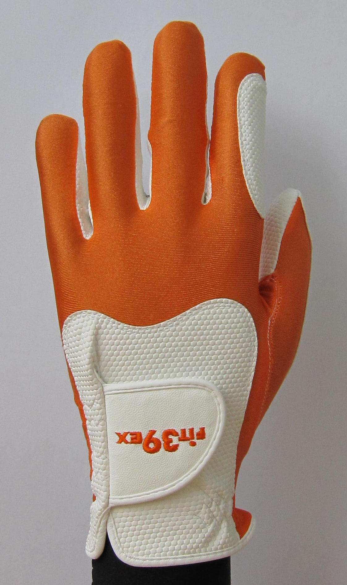 Handschuh Fit 39 Orange/Weiß