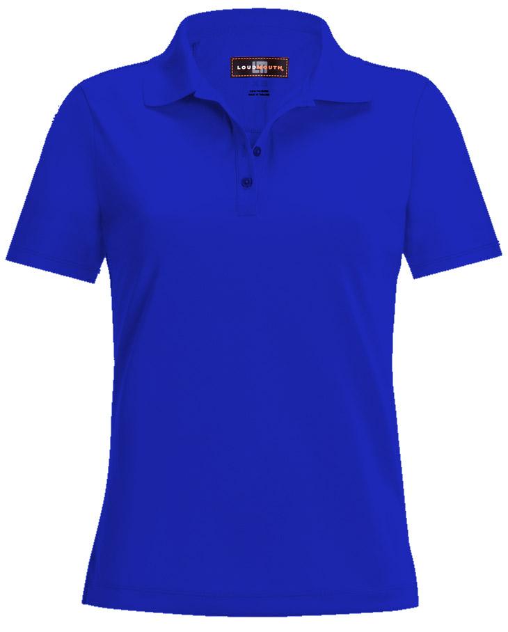 Loudmouth Damen Polo "Dazzling Blue"