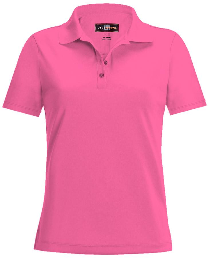 Loudmouth Damen Polo "Carmine Rose"