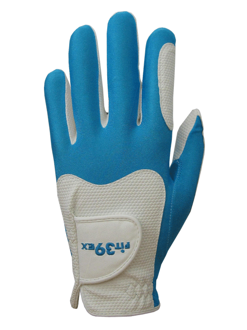 Handschuh Fit 39 Blau/Weiß