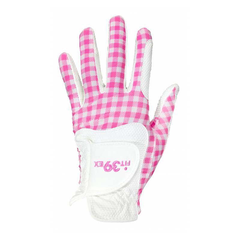 Golf Glove Fit 39 Chess Pink/White