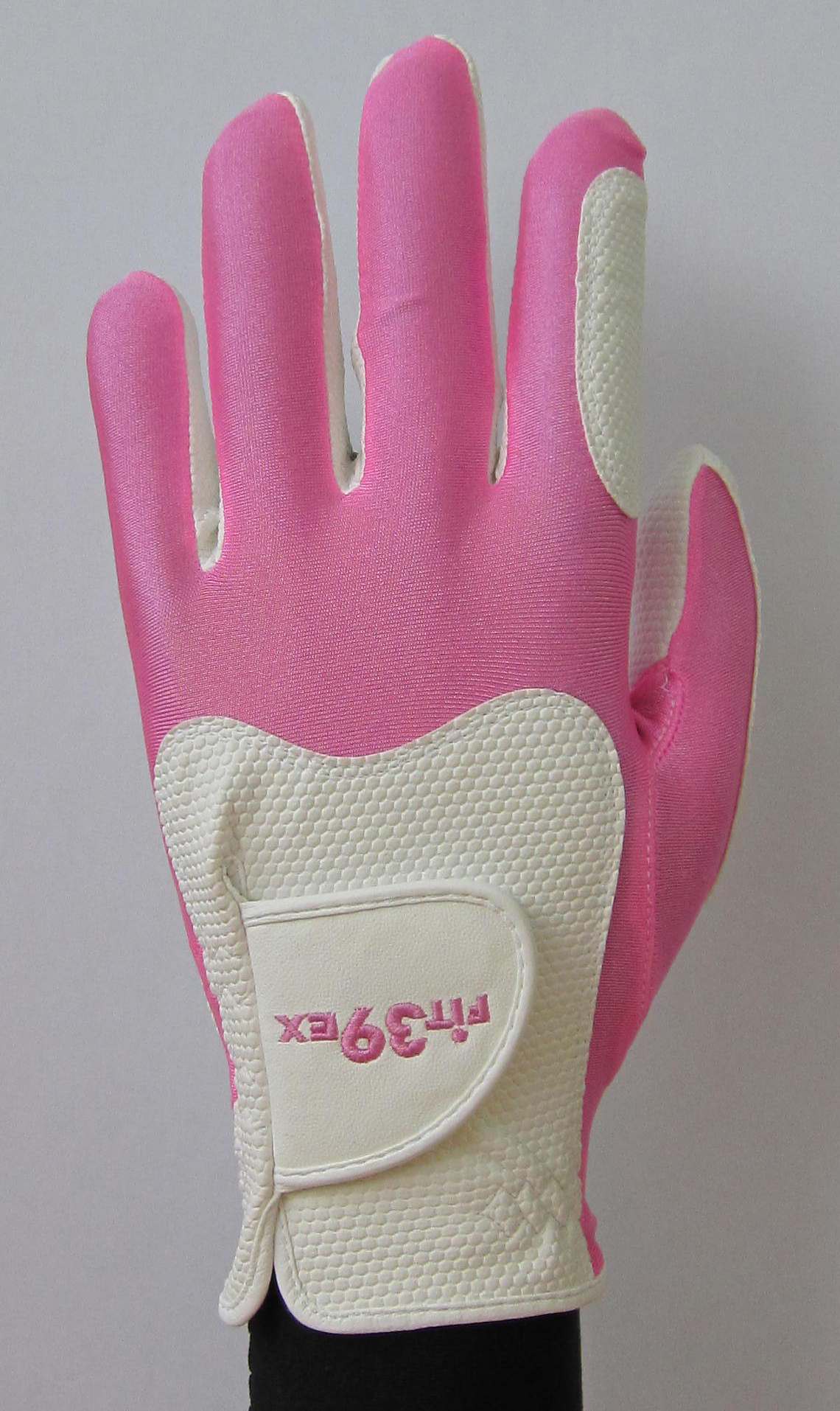 Golf Glove Fit 39 Pink/White