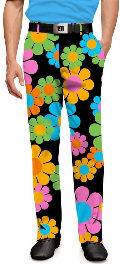 Loudmouth Men's Golf Pants " Magic Bus StretchTech"