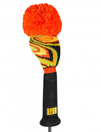 Loudmouth Driver Headcover "Black Shagadelic" 