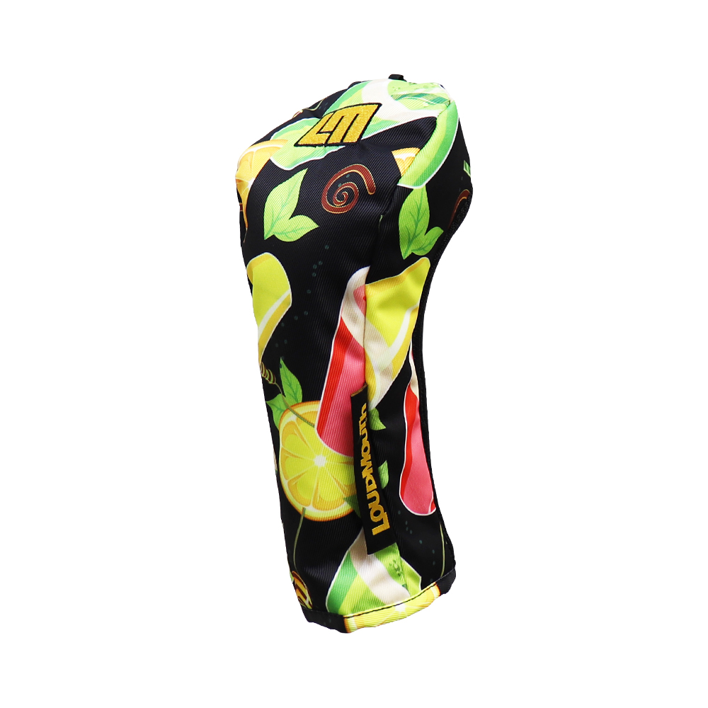 Fairway Wood Headcover "Daiquiri Black" Design