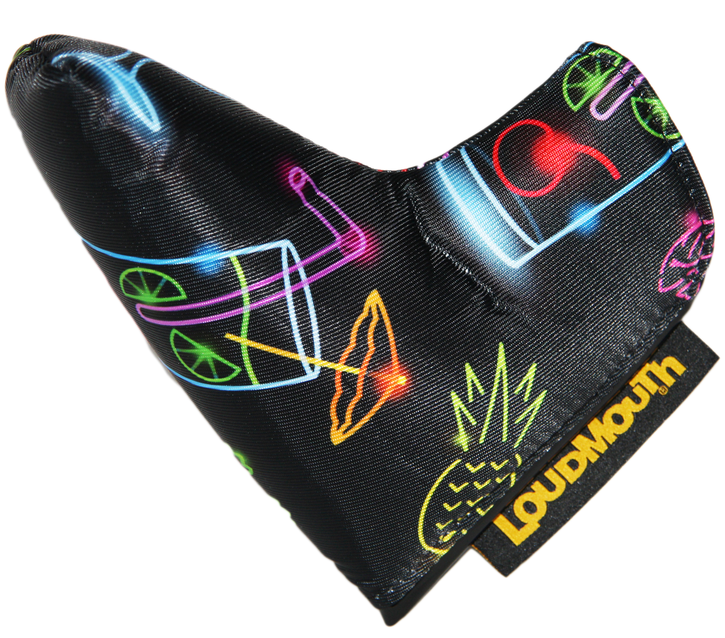 Loudmouth Blade Putter Cover "Neon Cocktails"