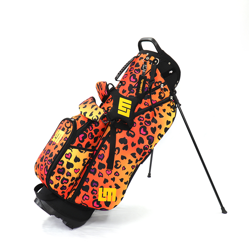 Loudmouth 8.5 inch Stand Bag "Cheetah Hearts"