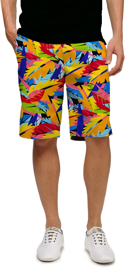 Loudmouth Men's Golf Short "Foliage StretchTech"