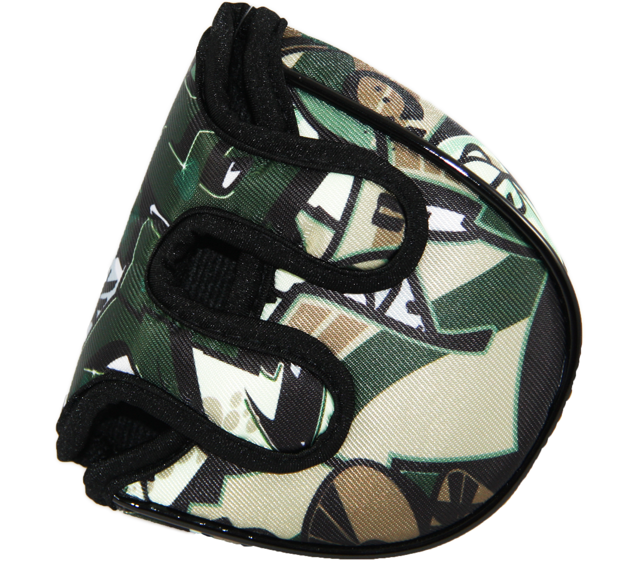 Loudmouth Mallet Putter Cover "Army Golf"