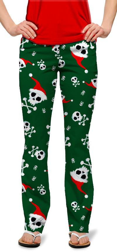 Weihnachten Loudmouth Damenhose "Jingle Bones"