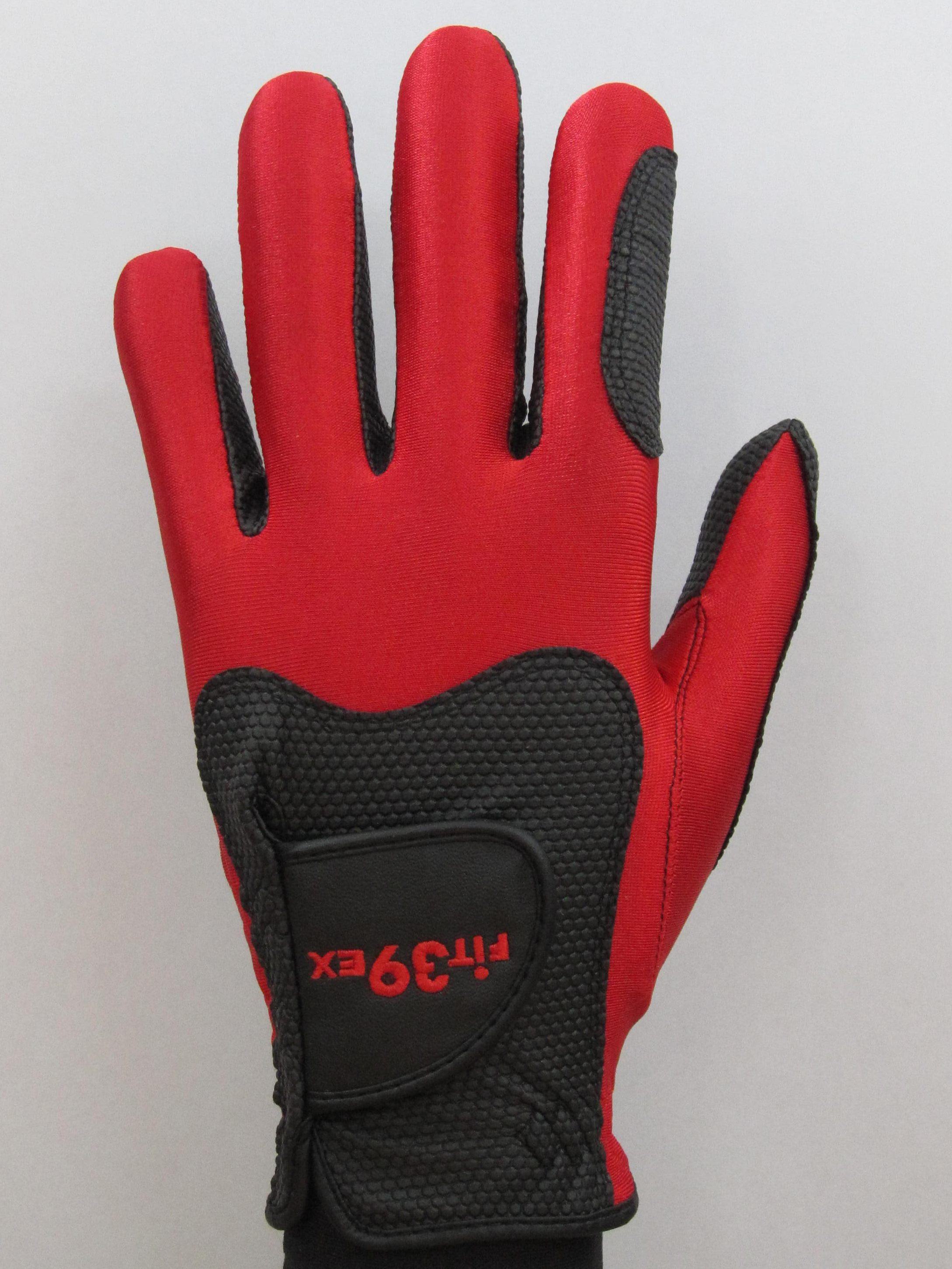 Handschuh Fit 39 Rot/Schwarz