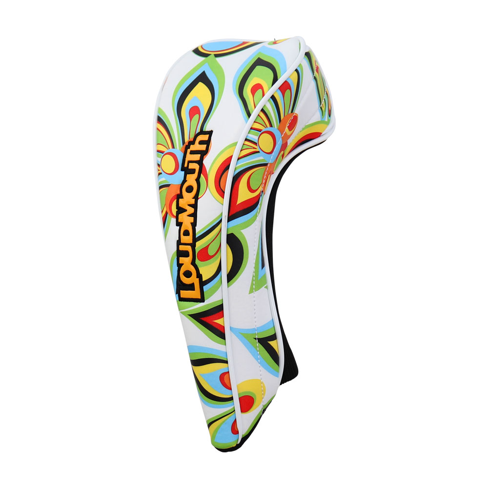 Fairway Wood Headcover "Shagadelic White" Design