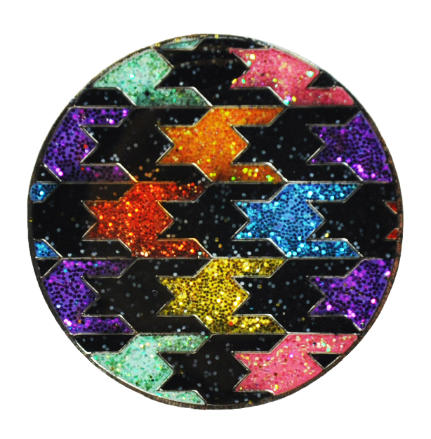 LM Glitzy Ballmarker by NAVIKA with Clip Razzle Dazzle schwarz