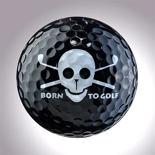 magball-Magnetischer Deko Golfball "Skull"