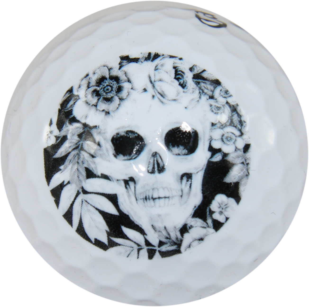 LM "Skull Garden" Design Golf Ball 3er Sleeve