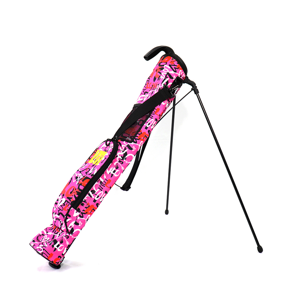 Loudmouth Self Stand Training/Speed Golf Bag "Full of Love"