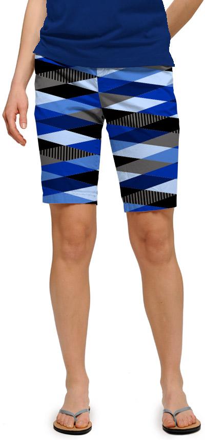 Loudmouth Damen Short "Fore Shades Of Blue"