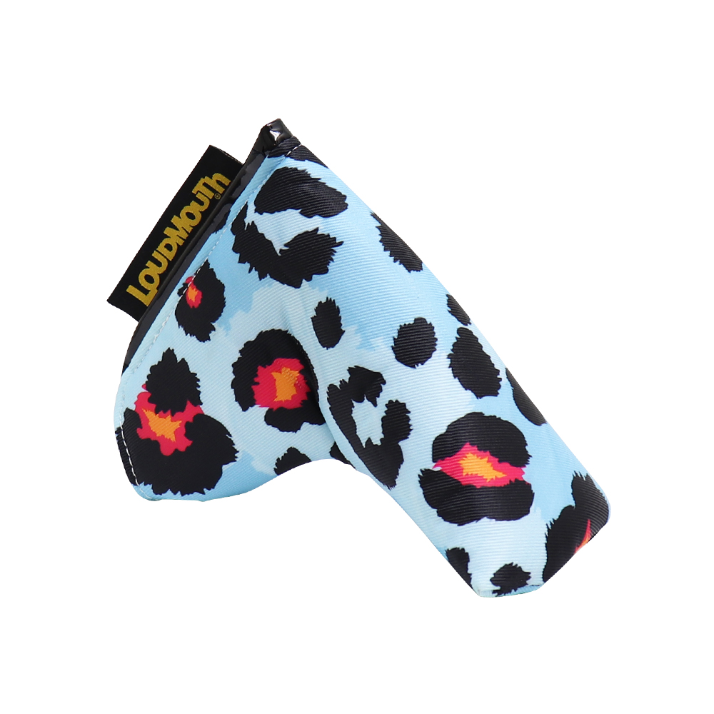 Loudmouth Blade Putterhaube "Neon Cheetah Blue"