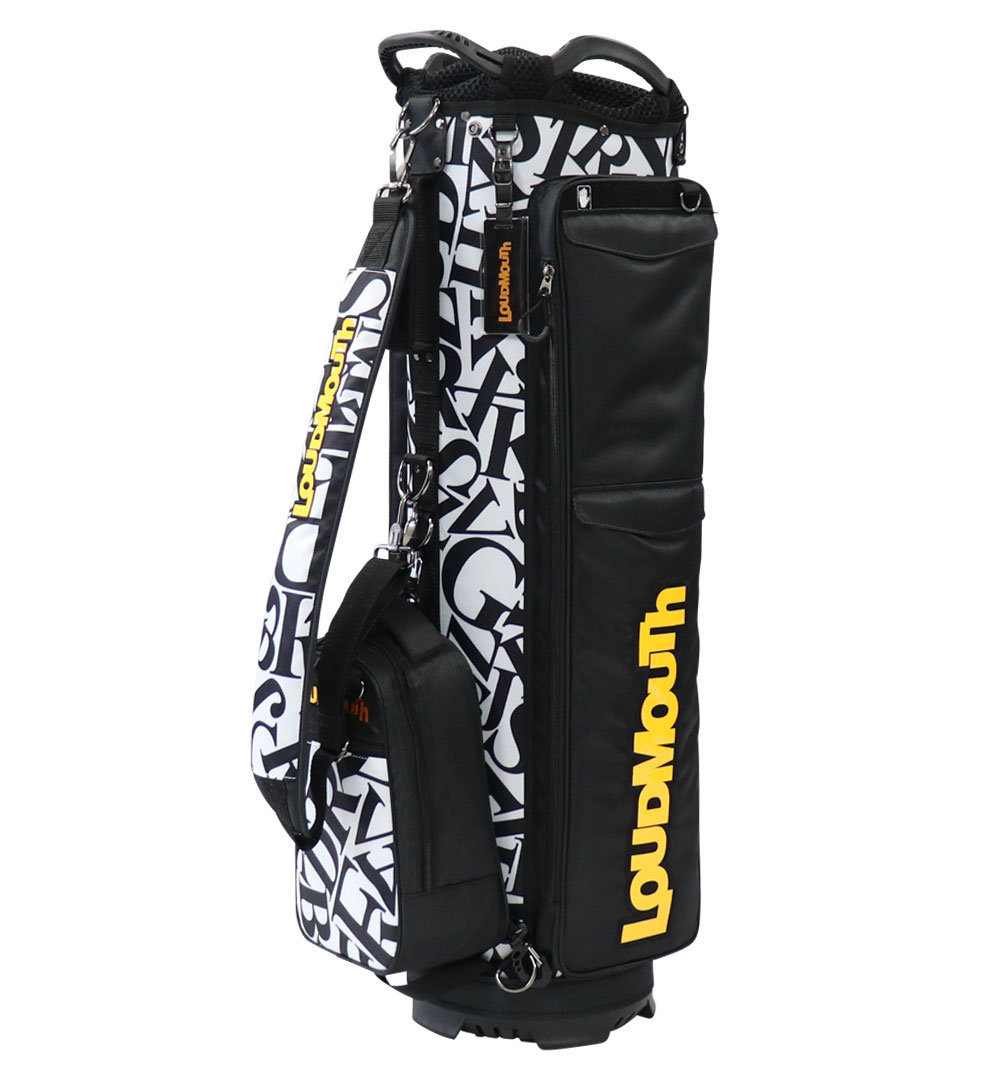 Loudmouth 9 inch Cart Bag - Alphabet Soup -