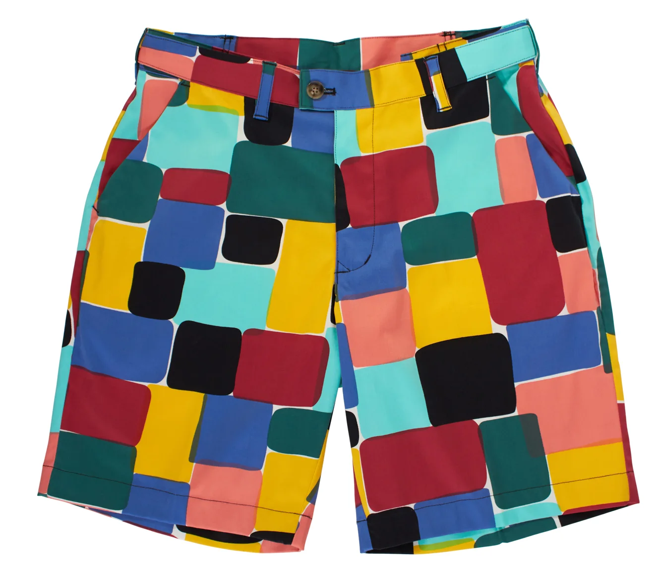 Loudmouth 2024 Men's Golf Short "Technicolor Cotton Classic"