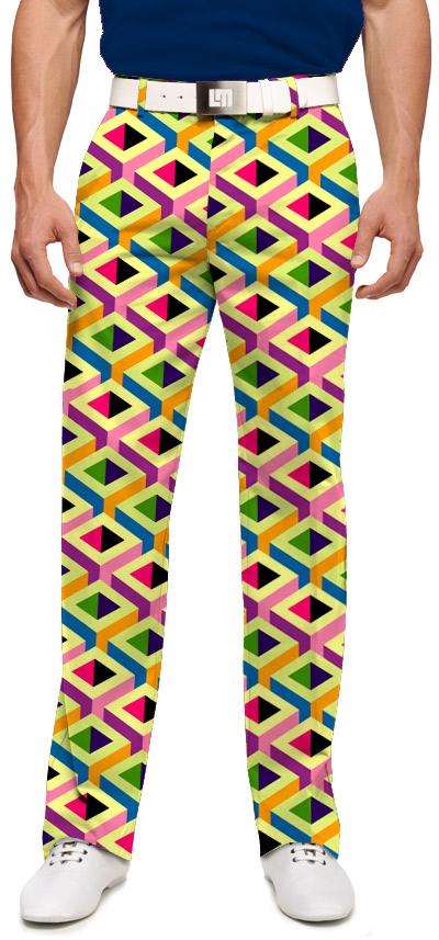 Loudmouth Herren-Hose lang "Block Party"