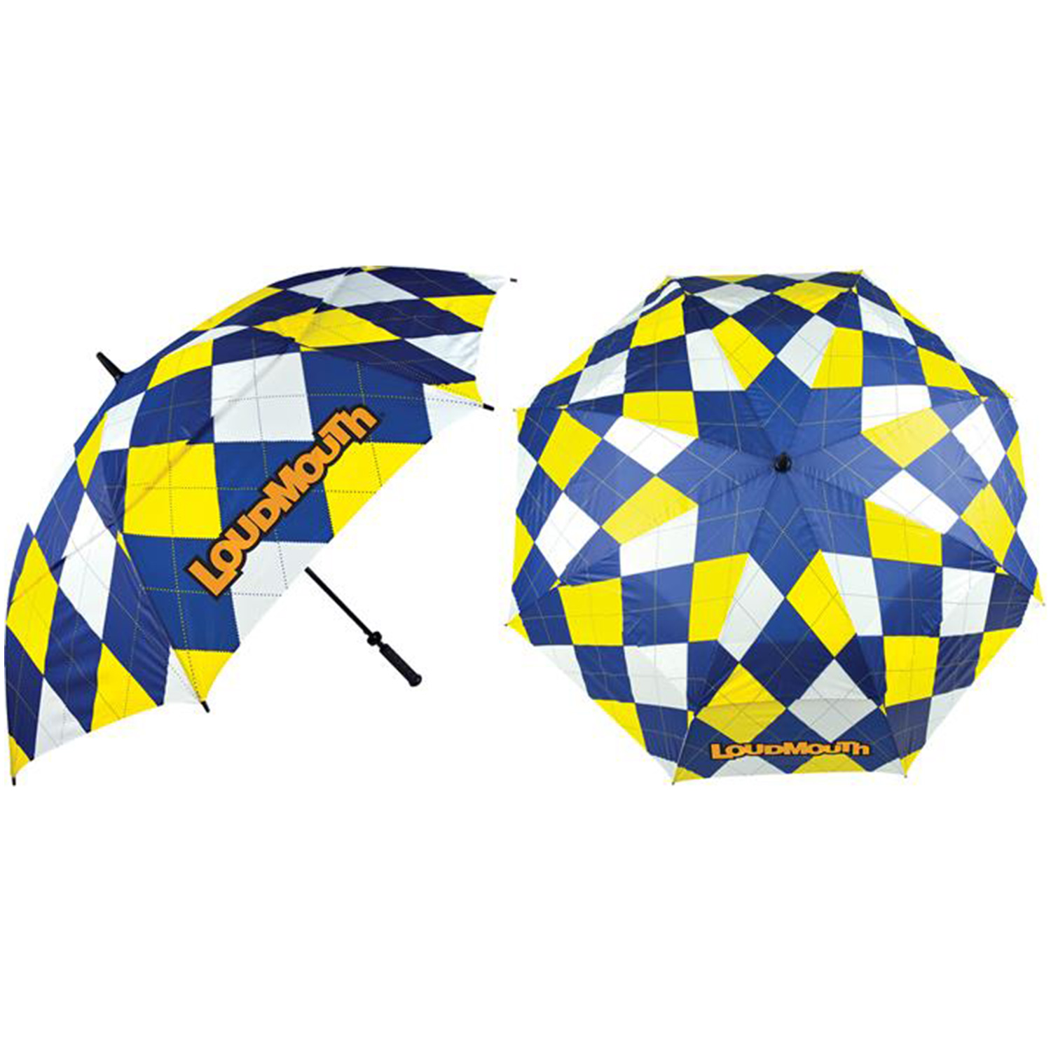 Loudmouth Regenschirm-Blue & Gold