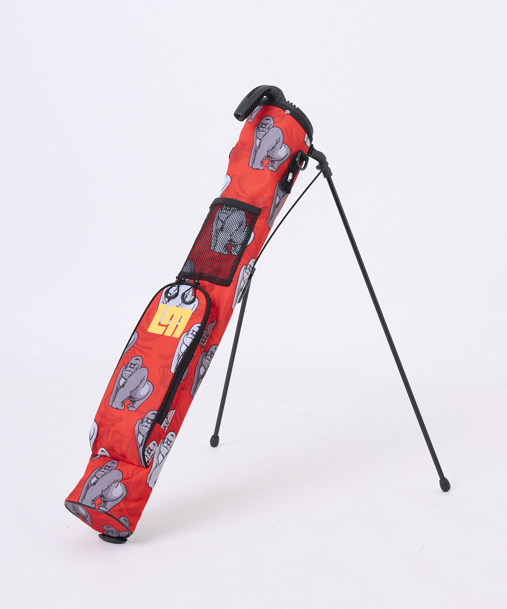 Loudmouth Training/Speed Golf Bag-Gorilla Red-