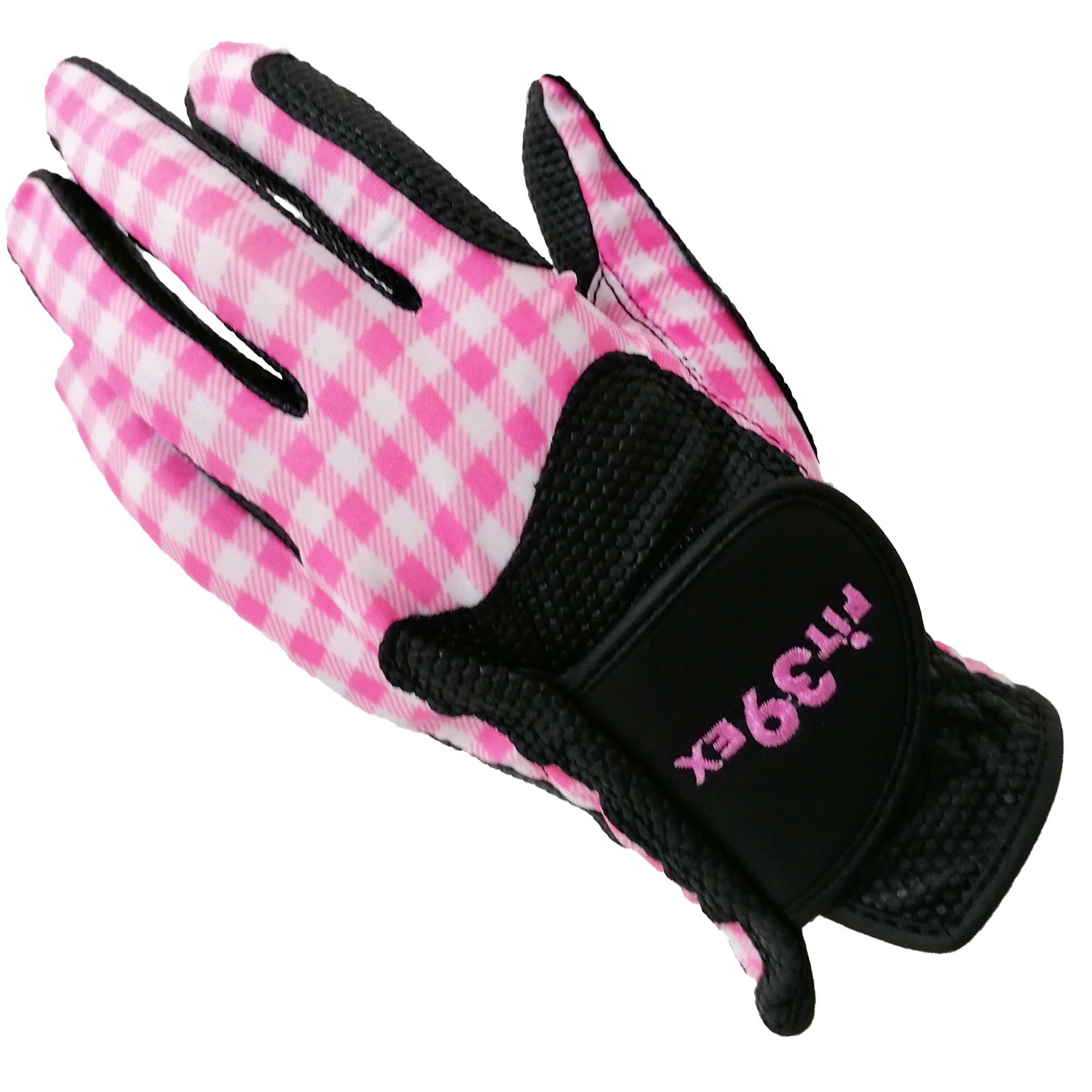 Golf Glove Fit 39 Chess Pink/Black