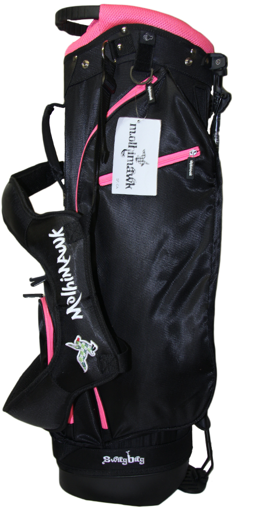 Molhimawk Stand Bag-Coral Pink-Neon Line