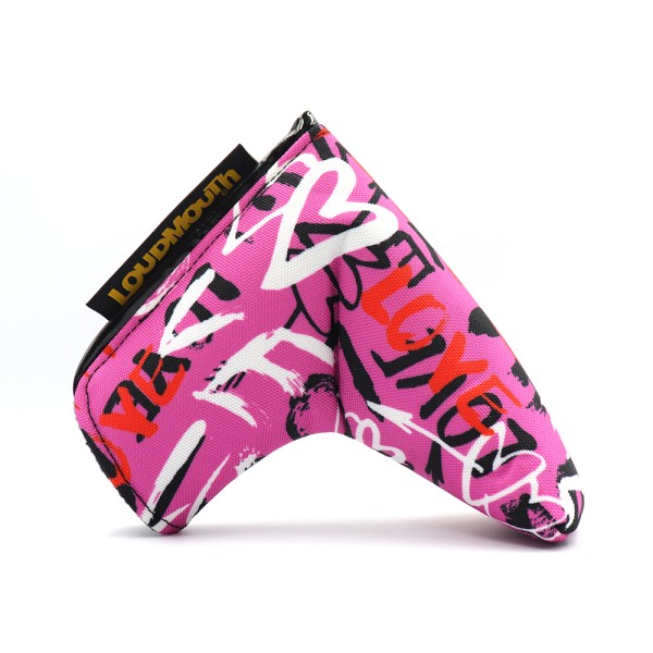 Loudmouth Blade PE Putter Cover "Full of Love"